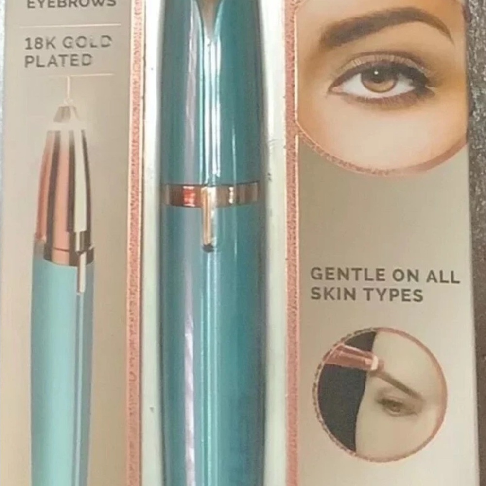 Finishing Touch Flawless Brows 18K Gold Plated Gentle Dermatologist Approved NIB